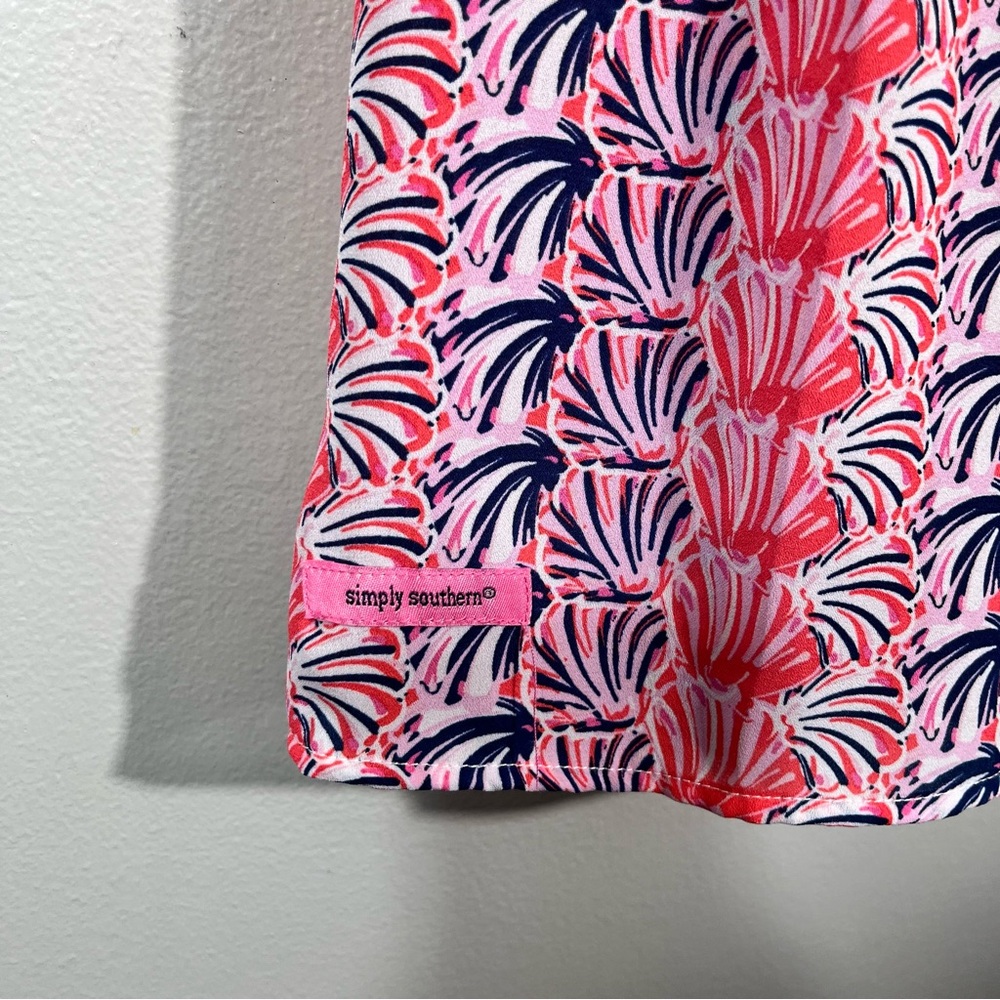 Simply Southern Shell Seashell Pattern High Neck … - image 2